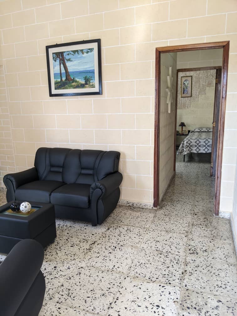 'Living room1' Casas particulares are an alternative to hotels in Cuba.